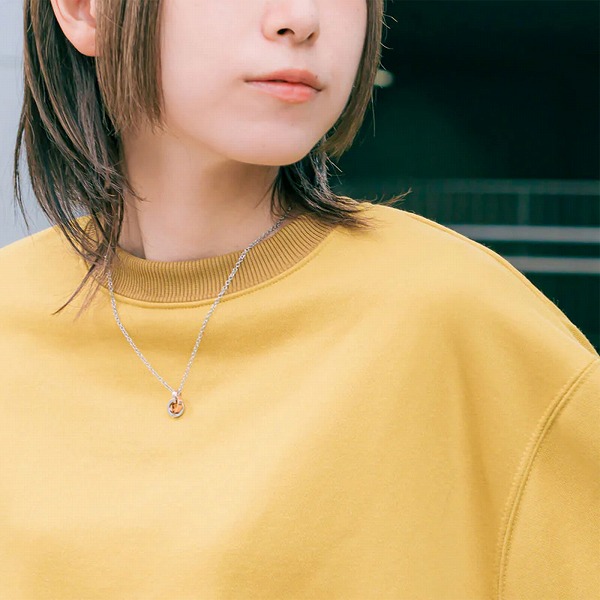 ステンレスペアネックレス