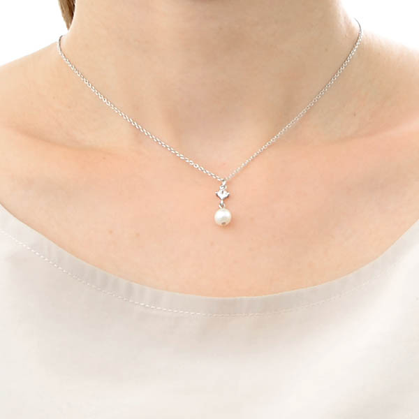 シルバーネックレス