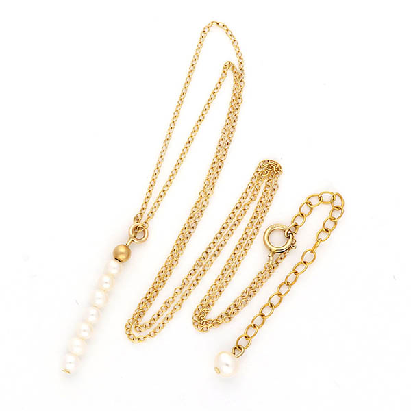 ゴールドフィルドネックレス