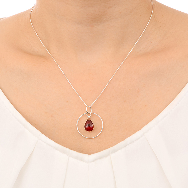 シルバーネックレス