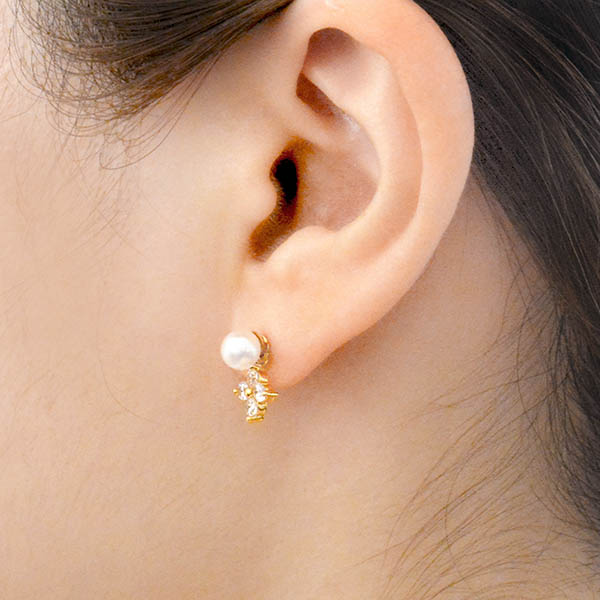 ゴールドフィルドピアス