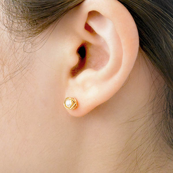 ゴールドフィルドピアス