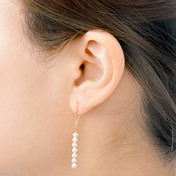 ゴールドフィルドピアス