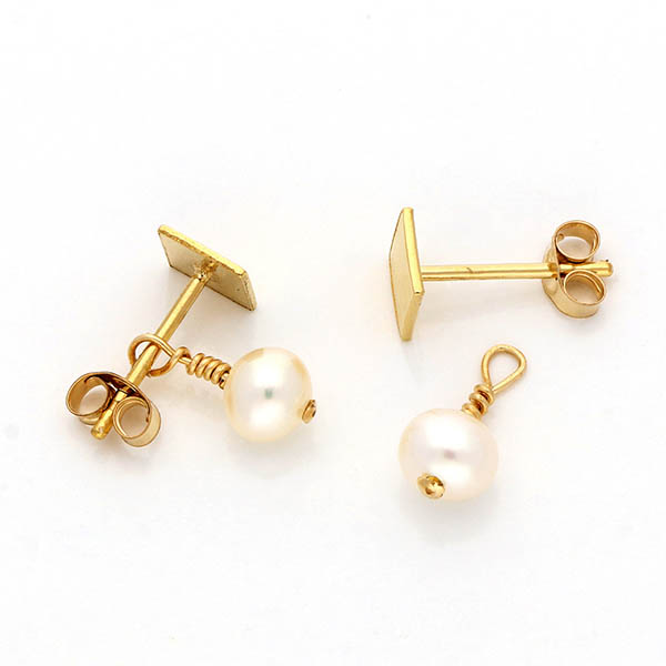 ゴールドフィルドピアス