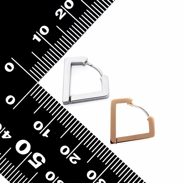 ステンレスペアピアス