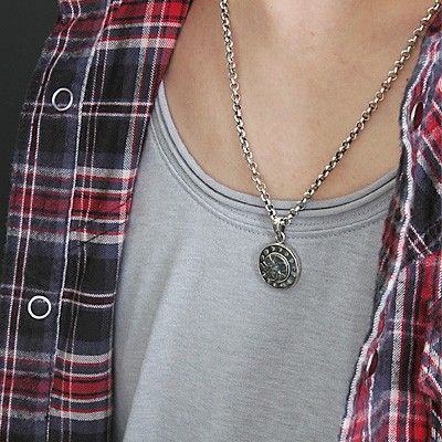 シルバーネックレス