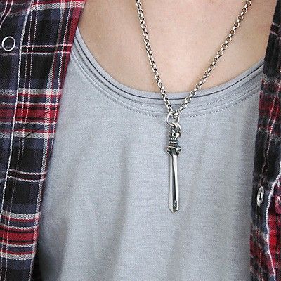 シルバーネックレス