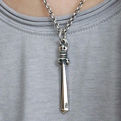 シルバーネックレス