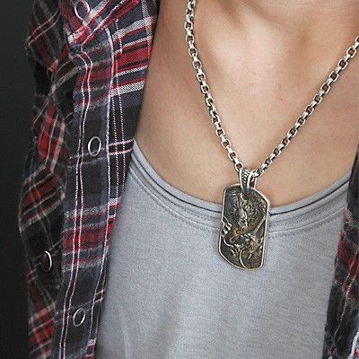 シルバーネックレス