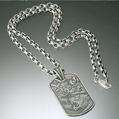 シルバーネックレス