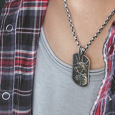 シルバーネックレス