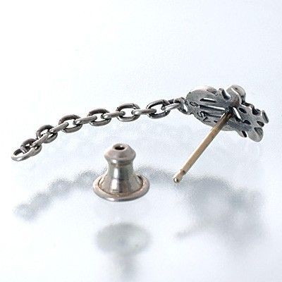 シルバーアメリカンピアス(片耳用)