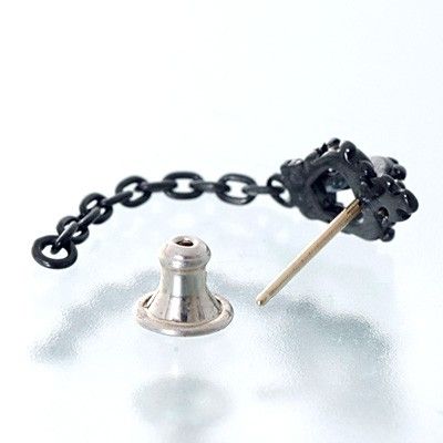 シルバーアメリカンピアス(片耳用)