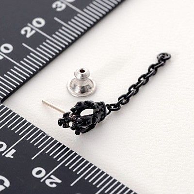 シルバーアメリカンピアス(片耳用)