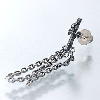 シルバーアメリカンピアス(片耳用)