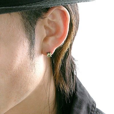 シルバースタッドピアス(片耳用)