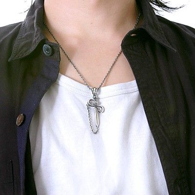 シルバーネックレス