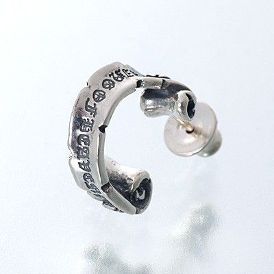 シルバーフープピアス(片耳用)