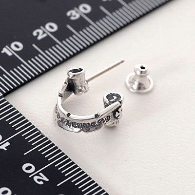 シルバーフープピアス(片耳用)