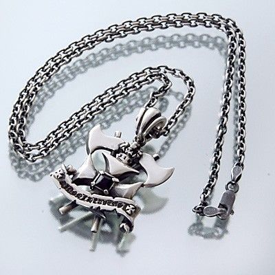 シルバーネックレス