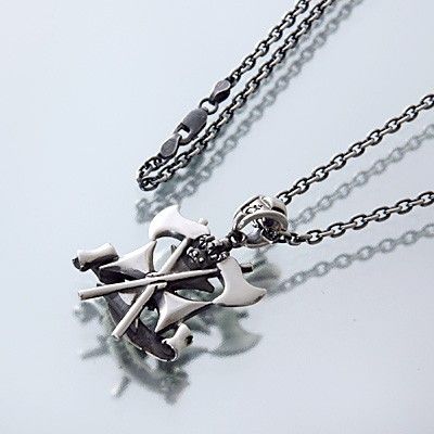 シルバーネックレス