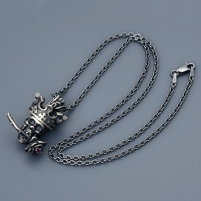 シルバーネックレス