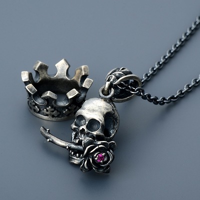 シルバーネックレス