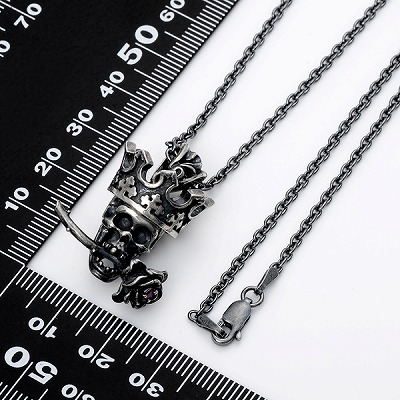 シルバーネックレス