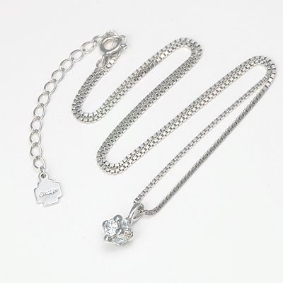 シルバーネックレス