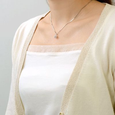 シルバーネックレス