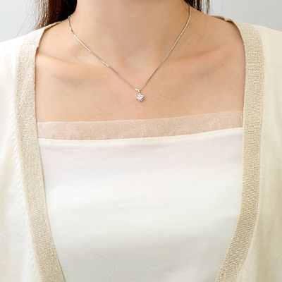 シルバーネックレス