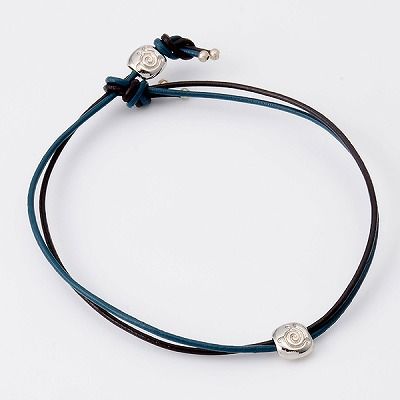 レザーペアアンクレット