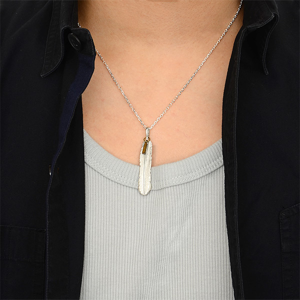 シルバーネックレス