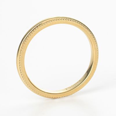 イエローゴールドリング