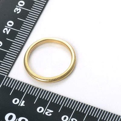 イエローゴールドリング