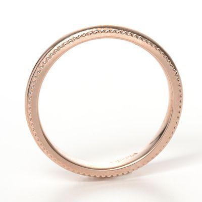 ピンクゴールドリング