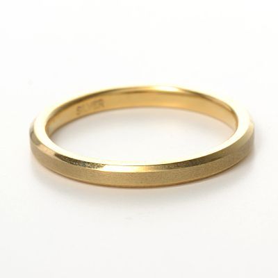 イエローゴールドリング