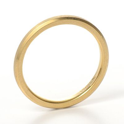 イエローゴールドリング