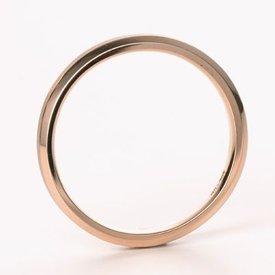 ピンクゴールドリング