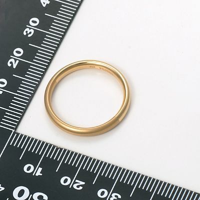 ピンクゴールドリング