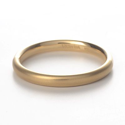 イエローゴールドリング