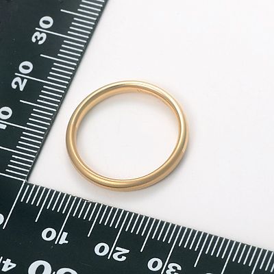 イエローゴールドリング