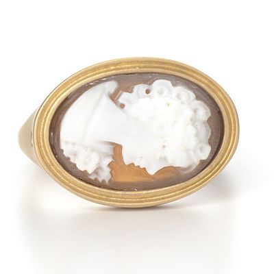 イエローゴールドリング