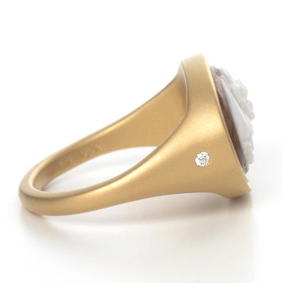 イエローゴールドリング