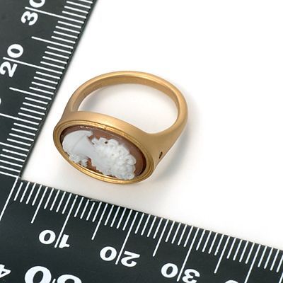 イエローゴールドリング