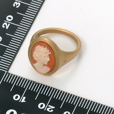 イエローゴールドリング