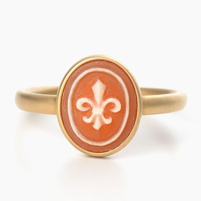 イエローゴールドリング