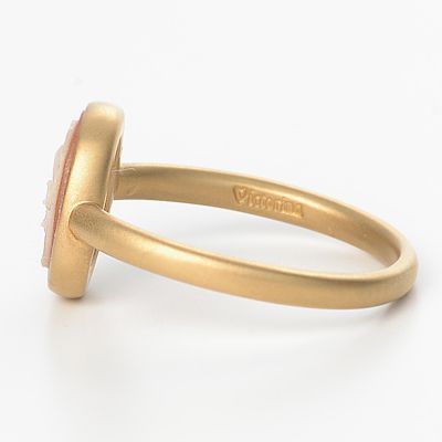 イエローゴールドリング