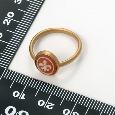 イエローゴールドリング