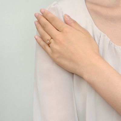 イエローゴールドリング